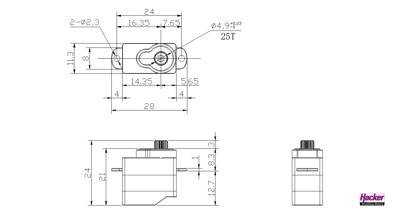 JETI DITEX EL0106M SERVO