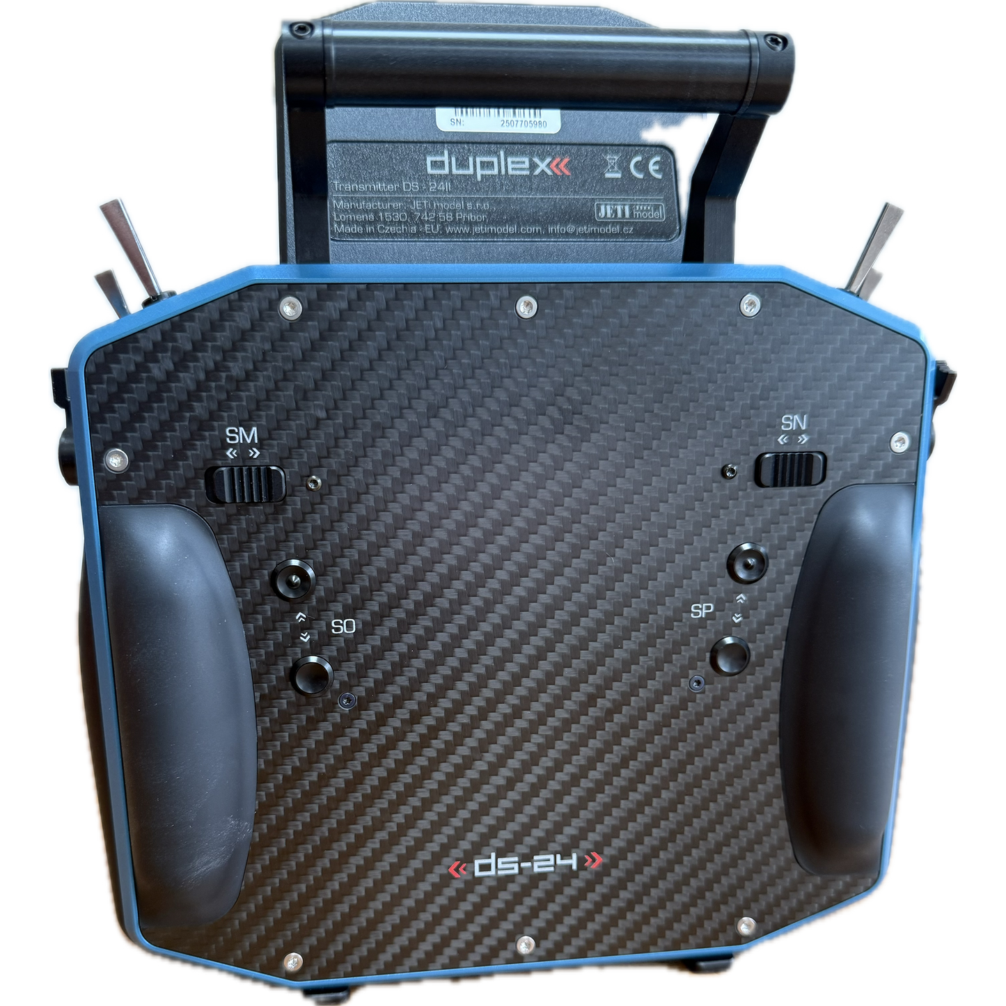 JETI DUPLEX DS-24II-Carbon Line Blue Lacquer SE