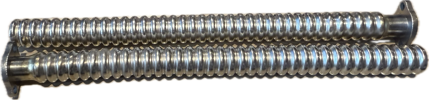 Exhaust pipe with Flange for FM 85 B2-FS pair