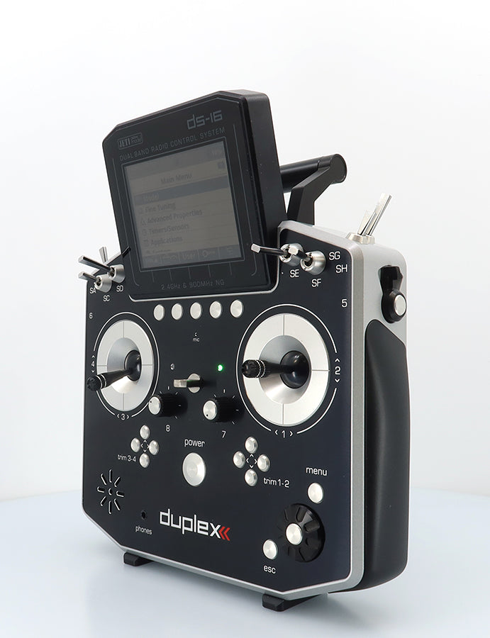 Jeti Duplex Radio System DS-16 Mk2 NG Multimode Silver Lacquered