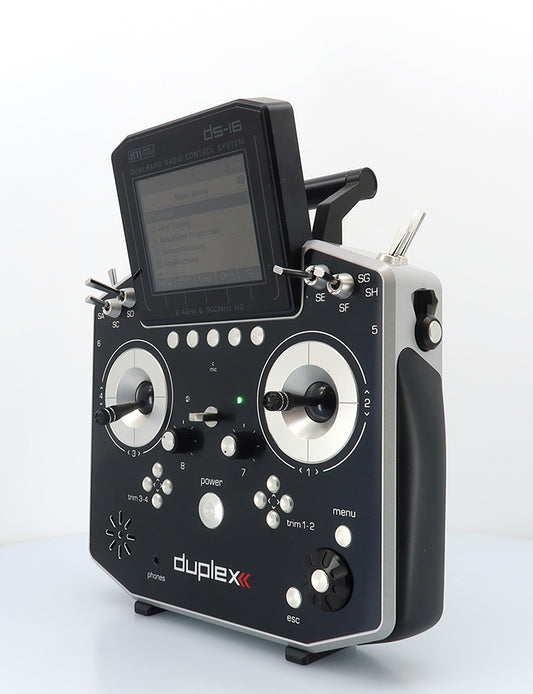 Jeti Duplex Radio System DS-16 Mk2 NG Multimode Silver Lacquered