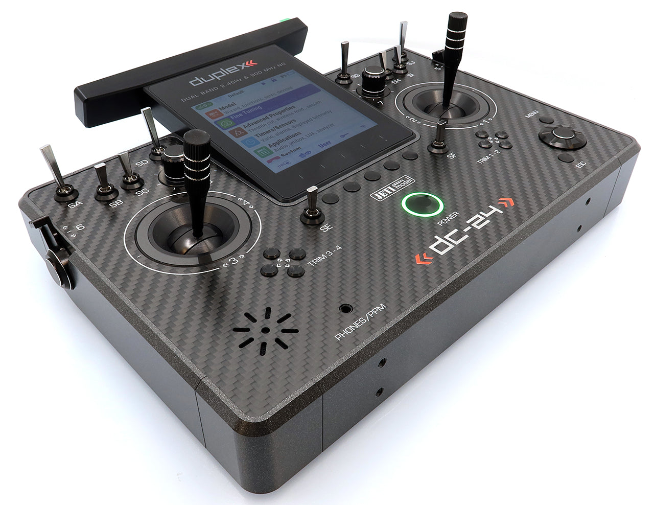 Jeti Cover ring for the cross controller - Grey (Gimbal)