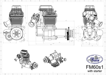 FM60-S1-FS 60ccm with starter