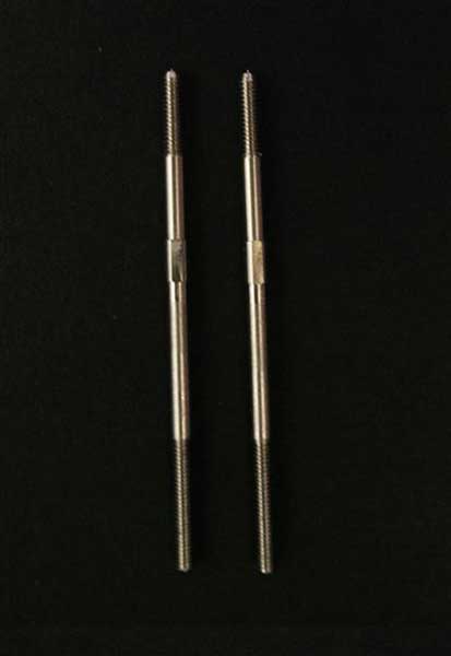 M2 x 45mm pair of threaded Rods