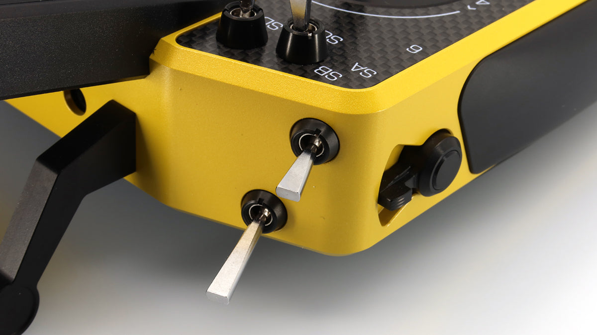 Jeti Duplex Radio System DS-16 Mk2 NG Carbonline MM Yellow Lacquer
