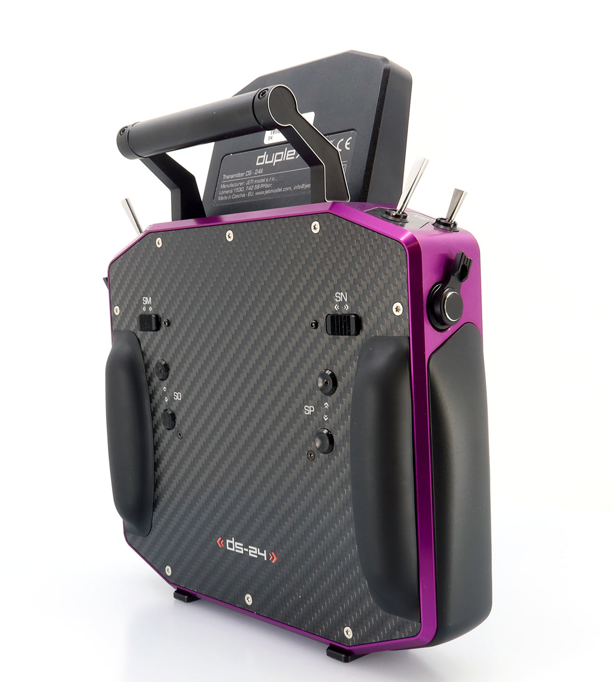 JETI DUPLEX DS-24II-Carbon Line Purple anodised