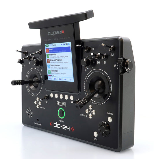Jeti Duplex DC-24 IIR2- Carbon Line Gray lacquer