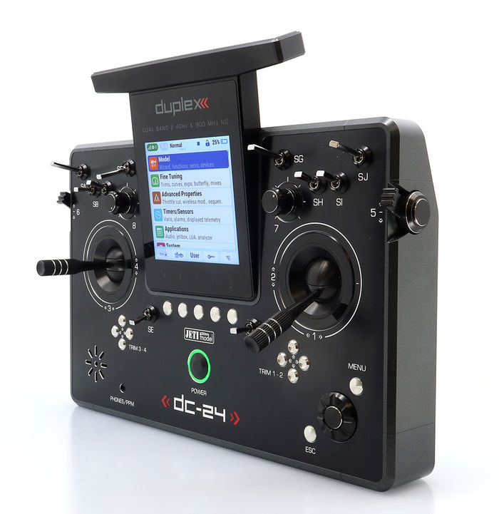 Jeti Duplex DC-24 IIR2- Carbon Line Gray lacquer