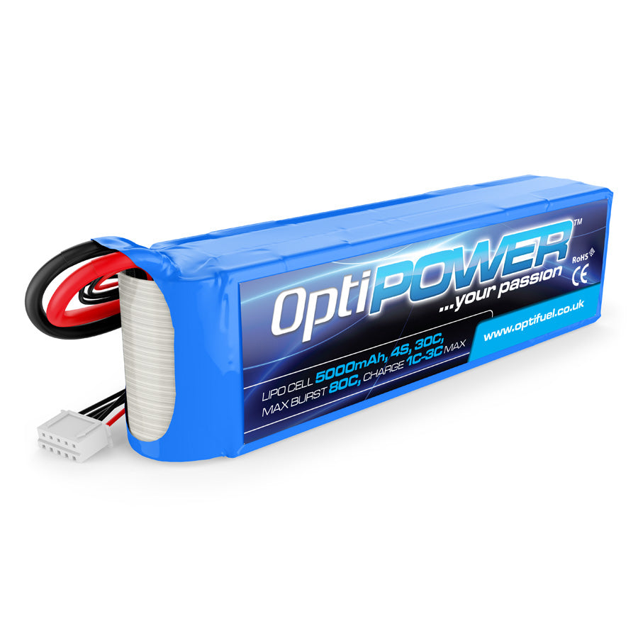 Optipower Lipo Cell Battery 5000mAh 6S 30C OPR50006S