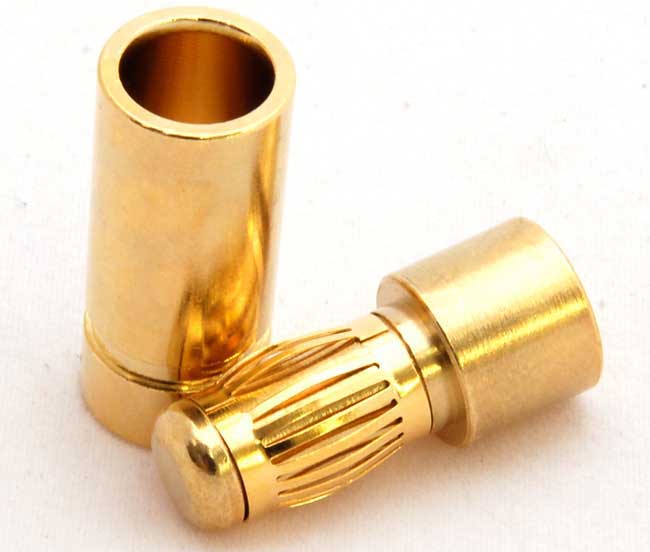 Jeti 8mm gold connectors 3 pairs