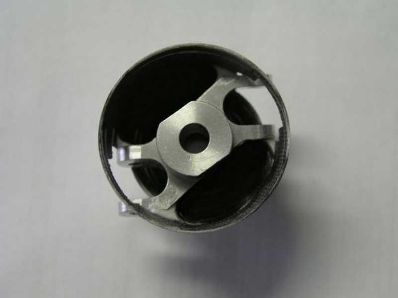 RFM Black Spinner 40/6mm 0 offset with cooling hole