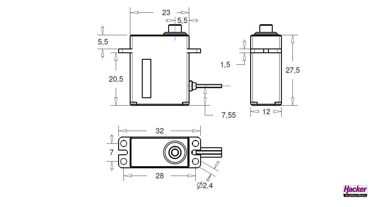 JETI DITEX EL0510M SERVO
