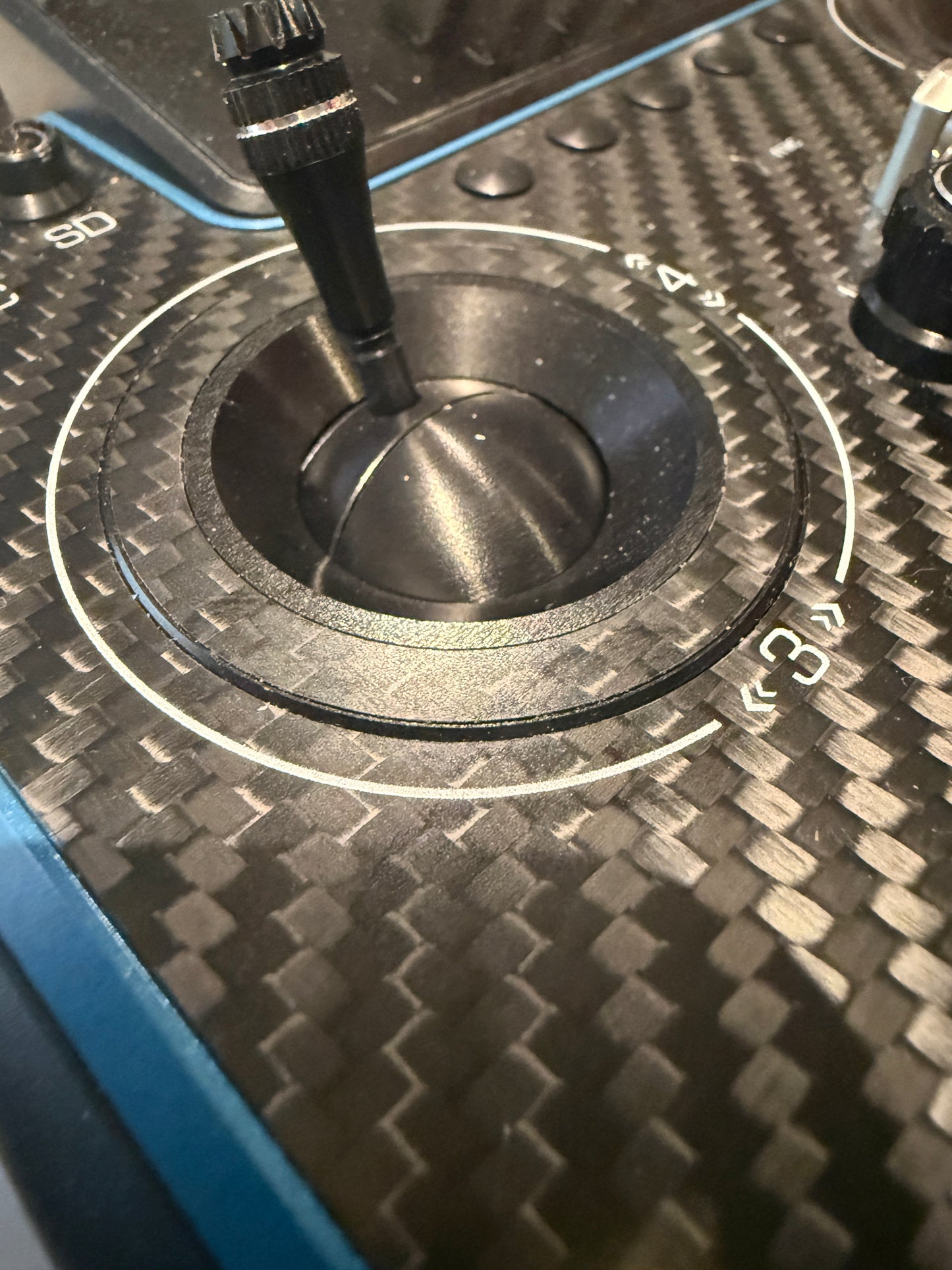 Jeti Cover ring for the cross controller - CARBON (Gimbal)