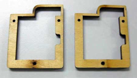 Ply Frames For MKS 6125 Glider/Wing servo