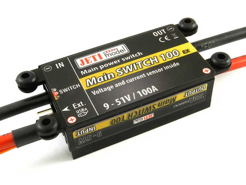 Jeti Main Switch 100 + RCSW