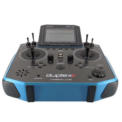 Jeti Duplex Radio System DS-16 Mk2 NG Carbonline MM Blue Metallic Lacquered