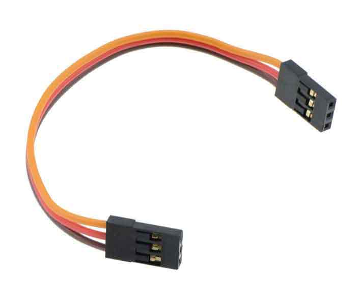 Patch lead Male/Male Universal plug 10cm