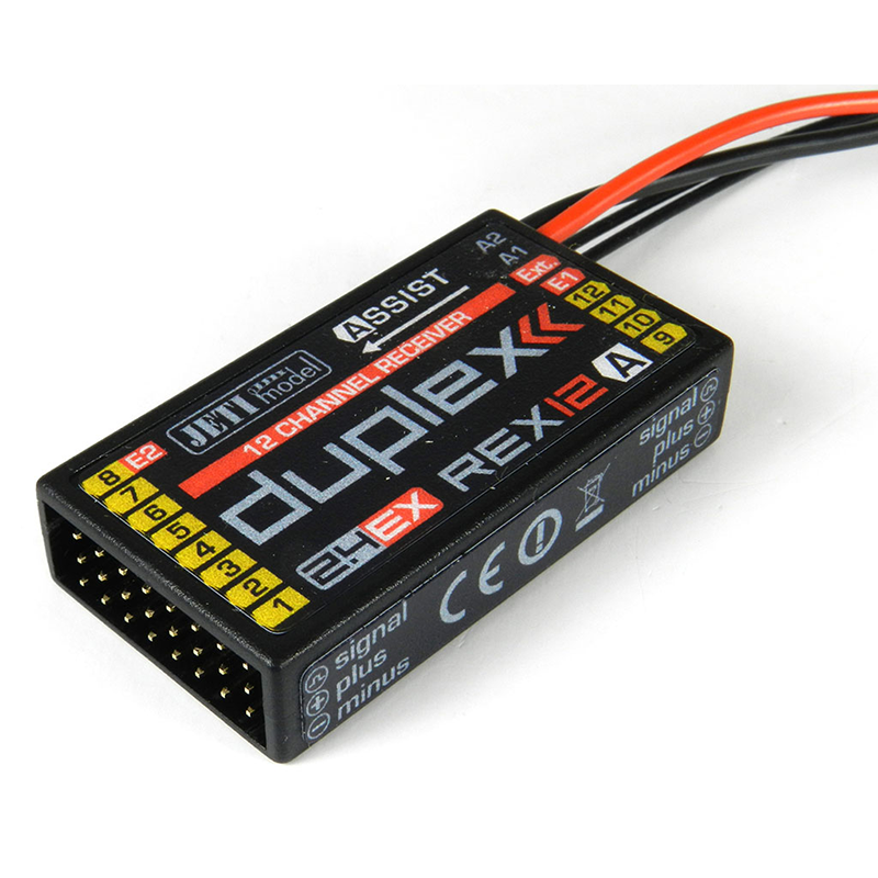 Jeti Duplex REX12A ASSIST Receiver