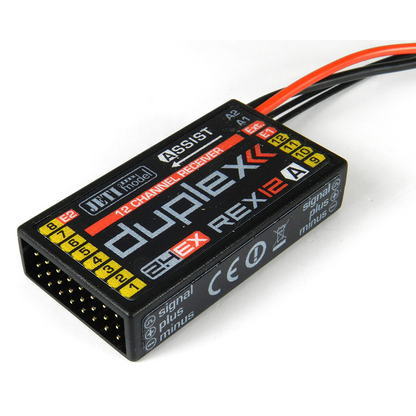 Jeti Duplex REX12A ASSIST Receiver