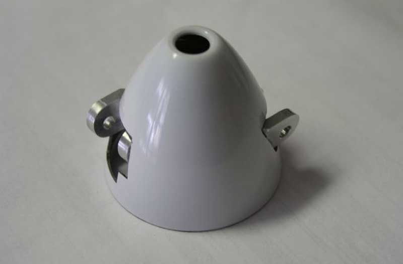 RFM White Spinner 40/6mm 0 offset with cooling hole