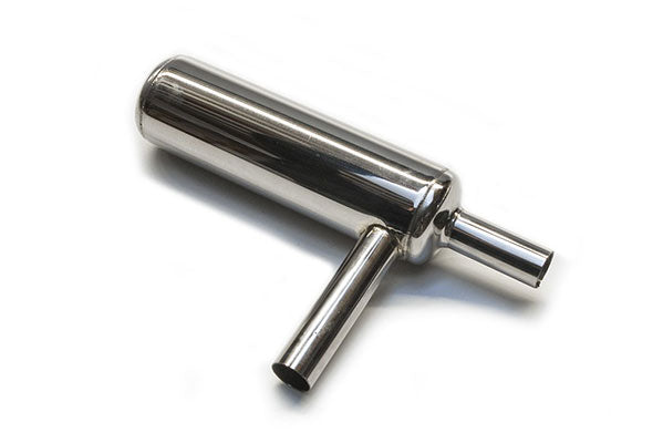 Stainless steel Silencer Front outlet