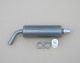 Exhaust silencer for FM 60 and 70 ccm